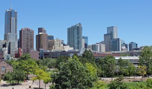 denver colorado skyline